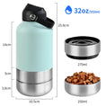 Load image into Gallery viewer, 3-in-1 Stainless Steel Pet Travel Bottle
