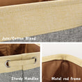 Load image into Gallery viewer, Custom Dog Toy Basket with Personalized Name Print
