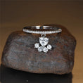 Load image into Gallery viewer, Charming Cat Paw & Dog Claw Zircon Ring for Women
