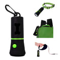 Load image into Gallery viewer, LED dog poop bag dispenser with clip, featuring three bright lights for safe nighttime walks and pet accessories.
