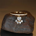 Load image into Gallery viewer, Charming Cat Paw & Dog Claw Zircon Ring for Women
