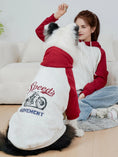 Load image into Gallery viewer, Pet Autumn Winter Letter Print Dog Sweatshirt With Hood Medium & Large Dog Clothes Owner Pet Parent-Child Wear Clothing
