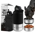 Load image into Gallery viewer, 3-in-1 Stainless Steel Pet Travel Bottle
