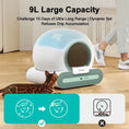 Load image into Gallery viewer, Smart Self-Cleaning Cat Litter Box with App Control
