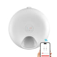 Load image into Gallery viewer, WiFi Smart Pet Feeder in sleek white design with smartphone app for portion control and feeding schedule management.
