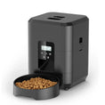 Load image into Gallery viewer, Smart pet feeder for cats and dogs, featuring digital display and food bowl, perfect for automating pet feeding.
