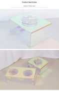 Load image into Gallery viewer, Iridescent Anti-Spill Pet Bowl Set - Elevated Comfort
