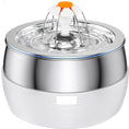 Load image into Gallery viewer, Stainless Steel Cat Fountain - 3L Automatic Pet Water Dispenser
