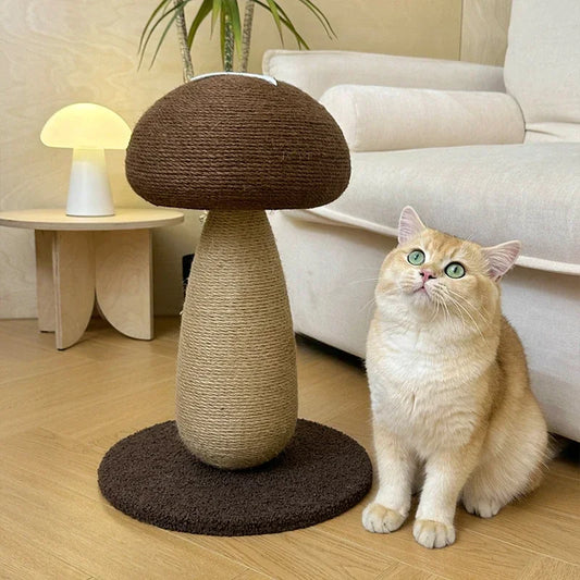 Irresistible Mushroom Cat Scratcher – Ultimate Feline Fun