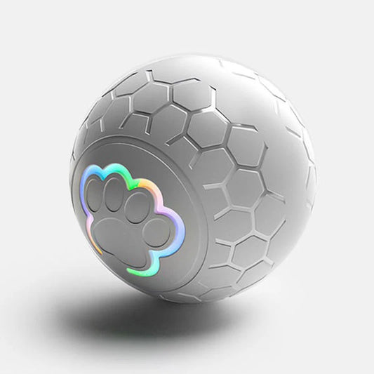 Interactive Pet Toy Ball with LED Lights & Auto Bounce