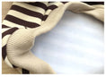 Load image into Gallery viewer, autumn winter fleece pet clothes dog hooded pet parent-child clothing stripe French Teddy small dog cat clothing
