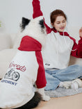 Load image into Gallery viewer, Pet Autumn Winter Letter Print Dog Sweatshirt With Hood Medium & Large Dog Clothes Owner Pet Parent-Child Wear Clothing
