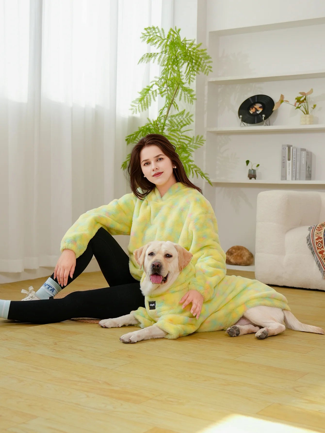 Pastel Tie-Dye Matching Pet & Owner Hoodie Set