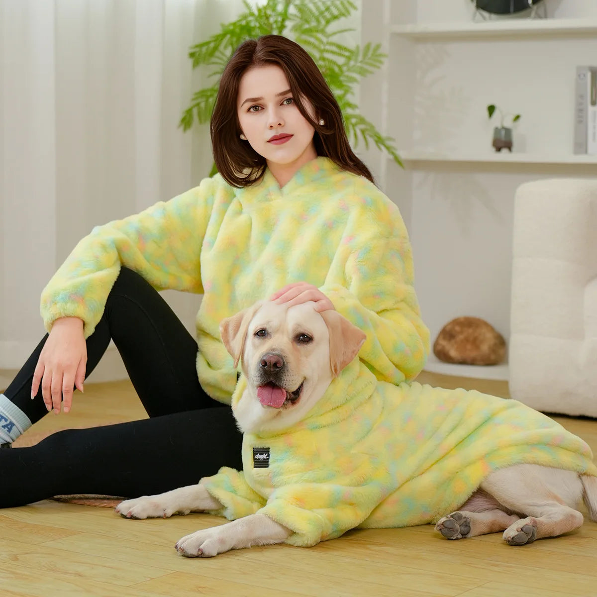 Pastel Tie-Dye Matching Pet & Owner Hoodie Set