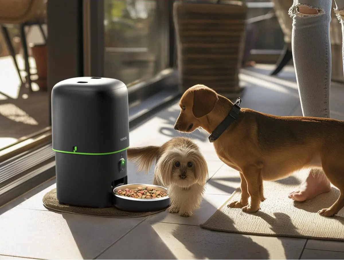 Smart Pet Feeder with HD Camera & App Control