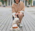 Load image into Gallery viewer, Striped Hooded Dog & Owner Matching Outfits - Spring/Summer
