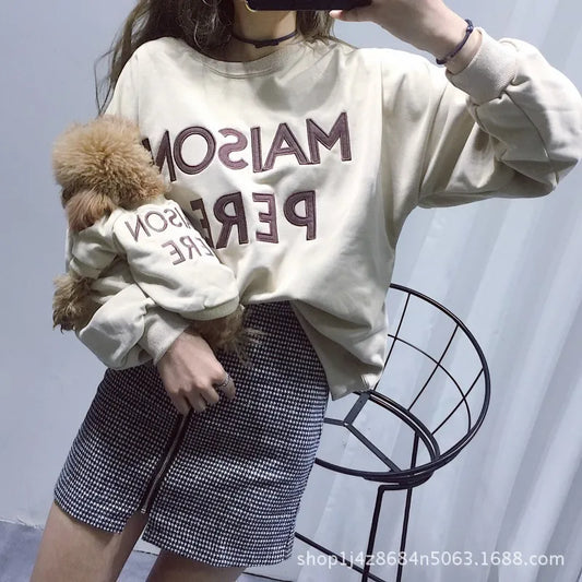 Pet & Owner Matching Cotton Sweaters