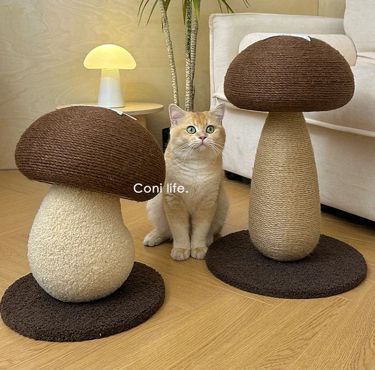 Irresistible Mushroom Cat Scratcher – Ultimate Feline Fun