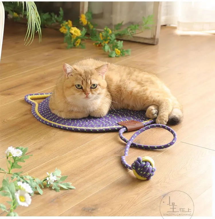 Cat Scratcher Mat - Durable & Fun Claw Care