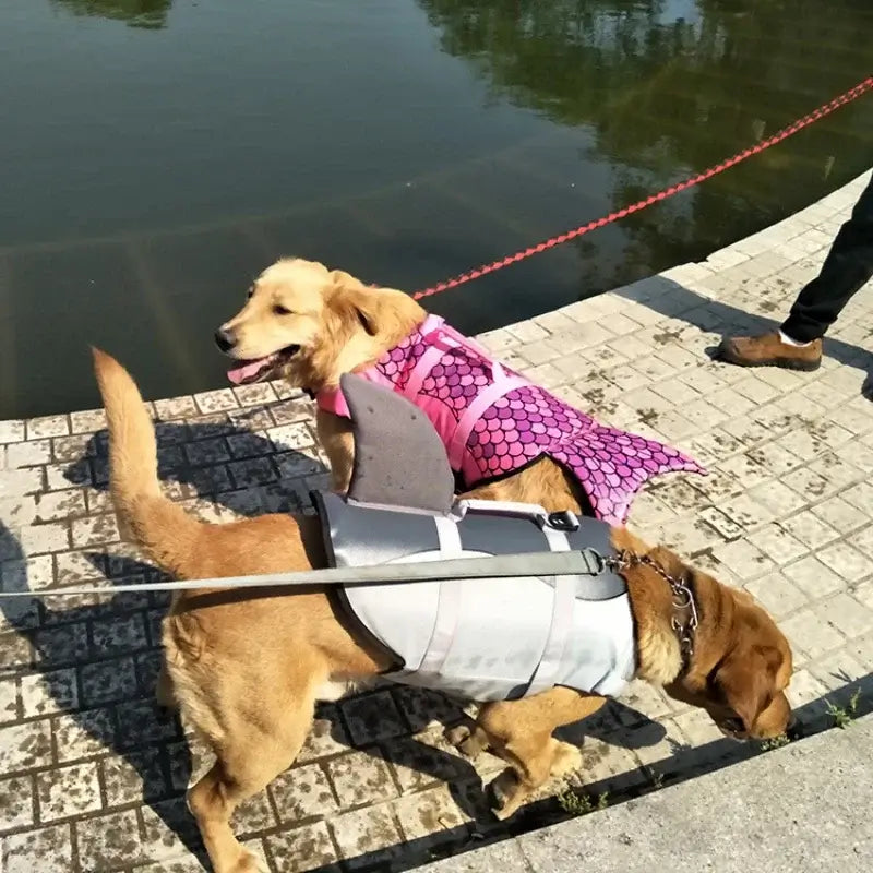 Mermaid life jacket for dogs sale