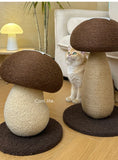 Load image into Gallery viewer, Irresistible Mushroom Cat Scratcher – Ultimate Feline Fun
