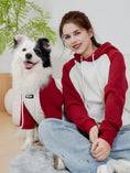 Load image into Gallery viewer, Pet Autumn Winter Letter Print Dog Sweatshirt With Hood Medium & Large Dog Clothes Owner Pet Parent-Child Wear Clothing
