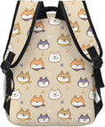 Load image into Gallery viewer, Shiba Inu Lightweight Laptop Backpack
