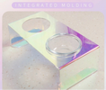 Load image into Gallery viewer, Iridescent Anti-Spill Pet Bowl Set - Elevated Comfort
