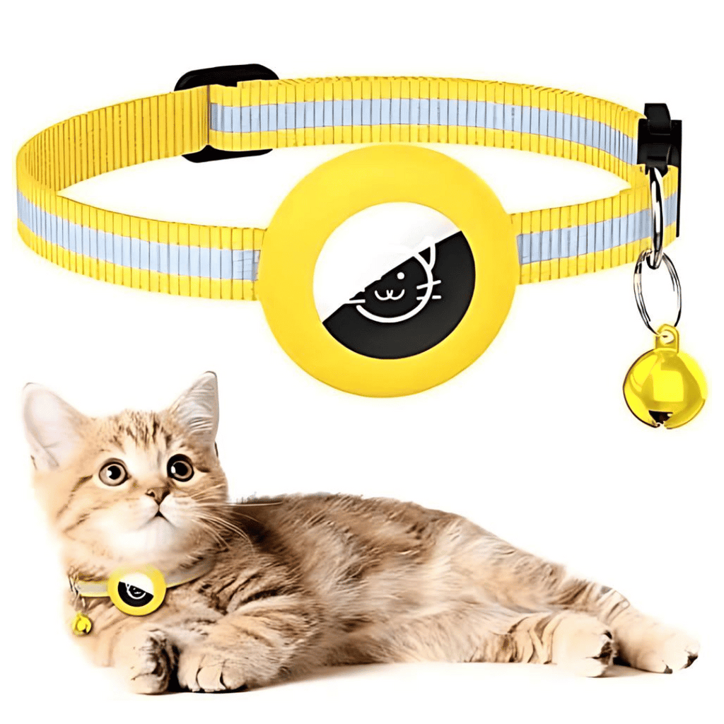GPS Tracker Pet Collar Smart Locator Airtag Cat Collar Waterproof
