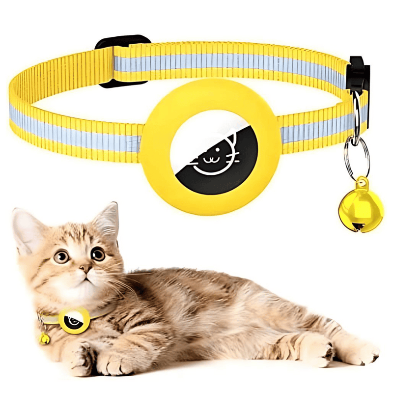 GPS Tracker Pet Collar Smart Locator Airtag Cat Collar Waterproof